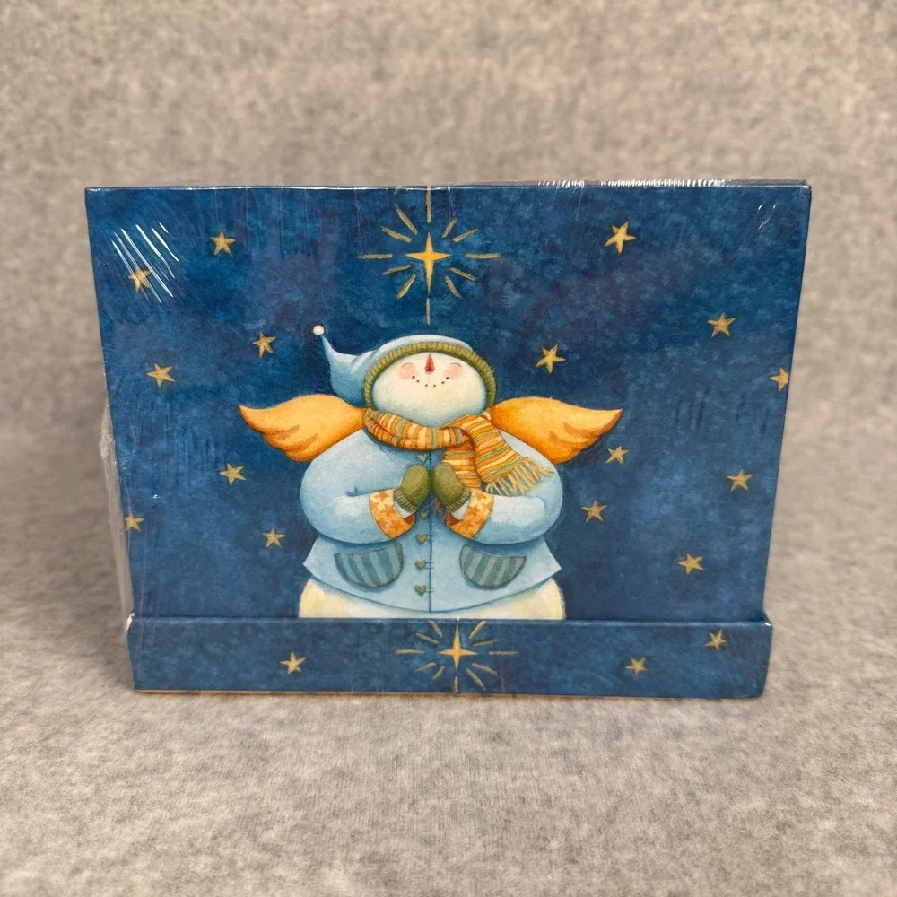 Lindy Bowman Vintage 5-Piece Christmas Nesting Gift Box Set Original Packaging